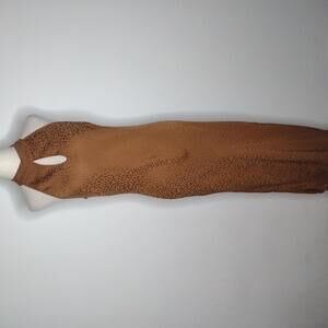 NWT YFB Women's Brown Dress Size Medium